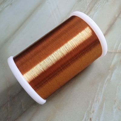Polyamideimide Composite Coating Enamelled Round Copper Wire 0.085mm For Uew Motor