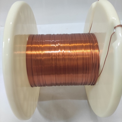 0.025mm Copper Enameled Wire Magnetic Coil Aromatic Polyimide Copper Round Wire